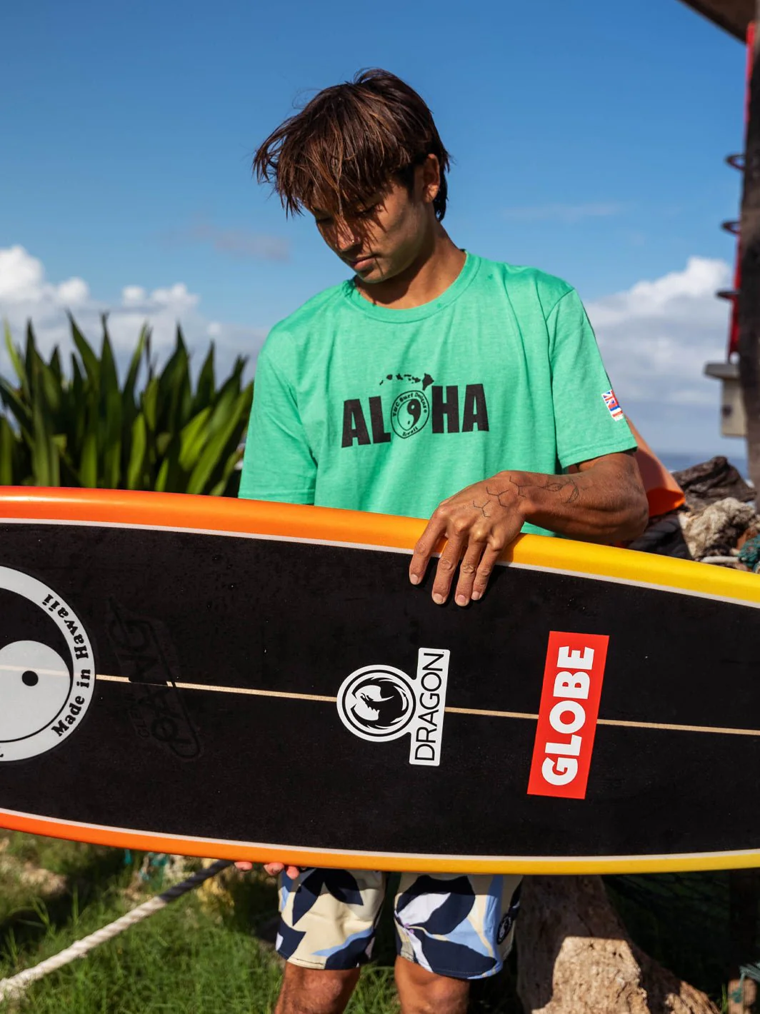 Aloha Jersey Tee - Image 4