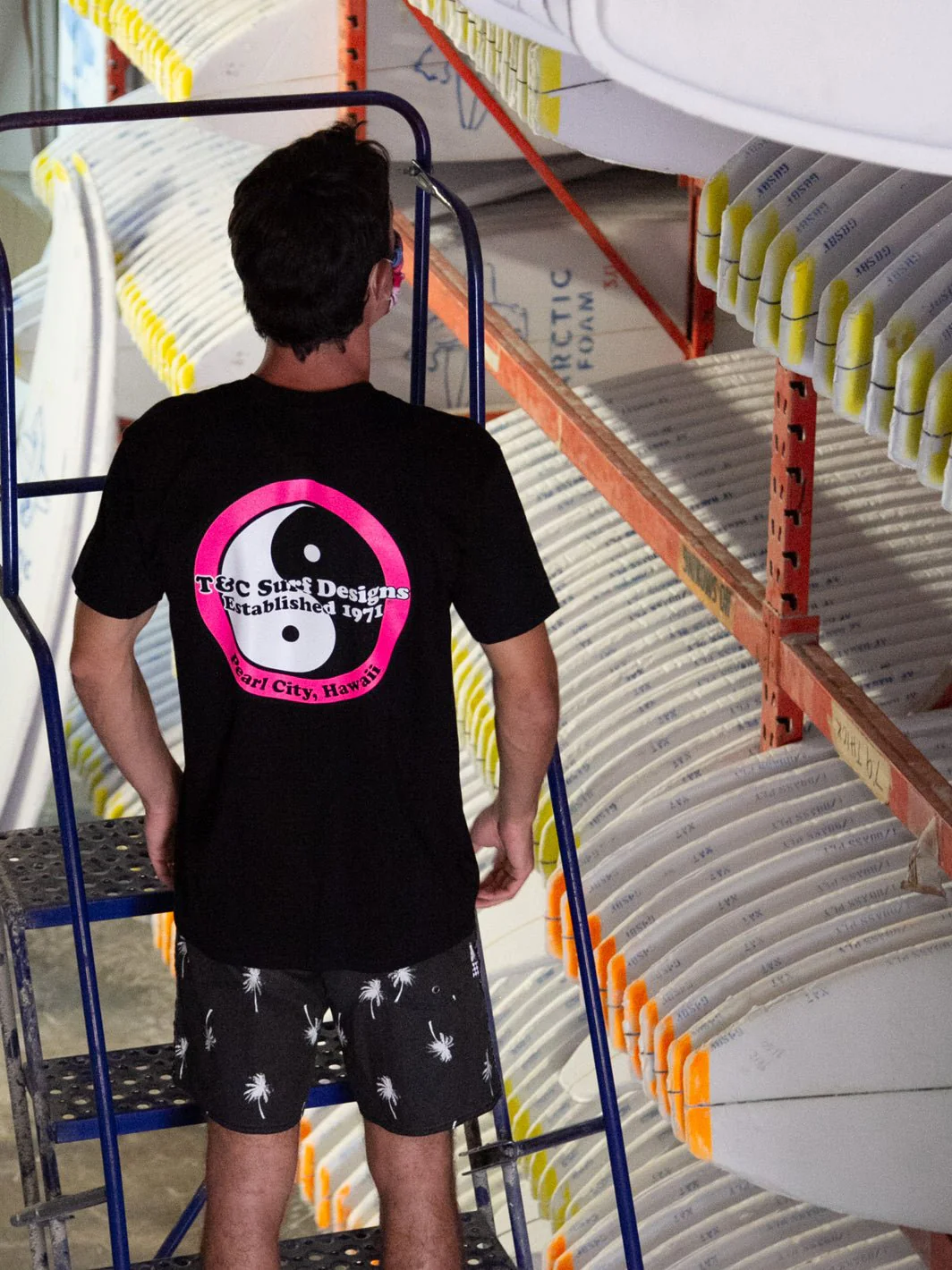 Retro Neon Jersey Tee - Image 6