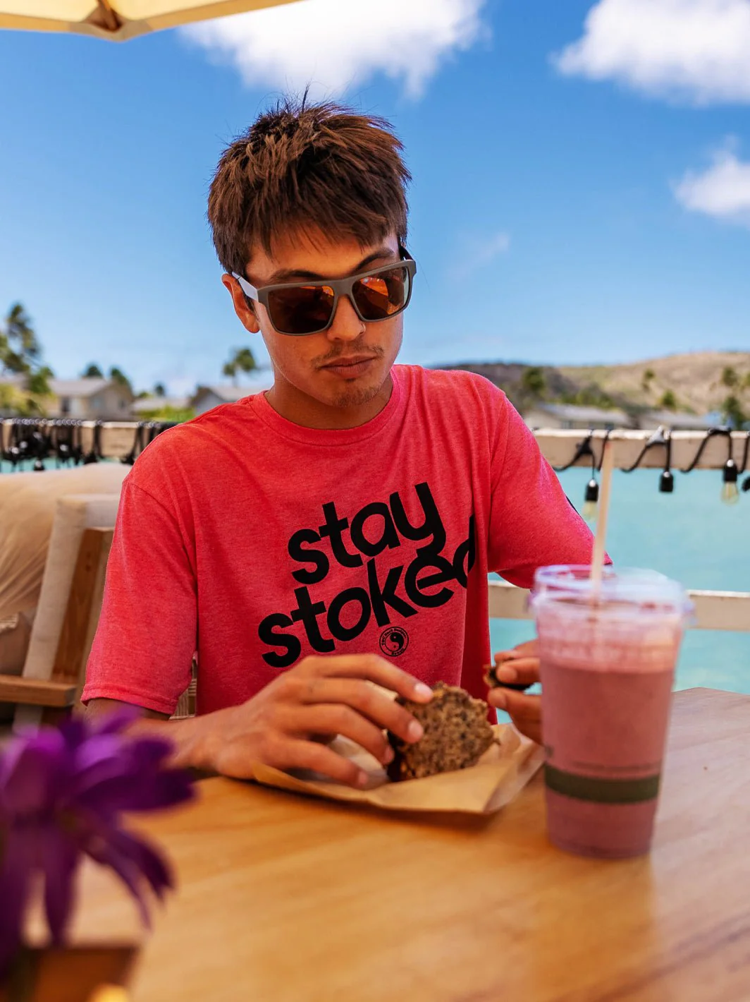 Stay Stoked Jersey Tee - Image 8