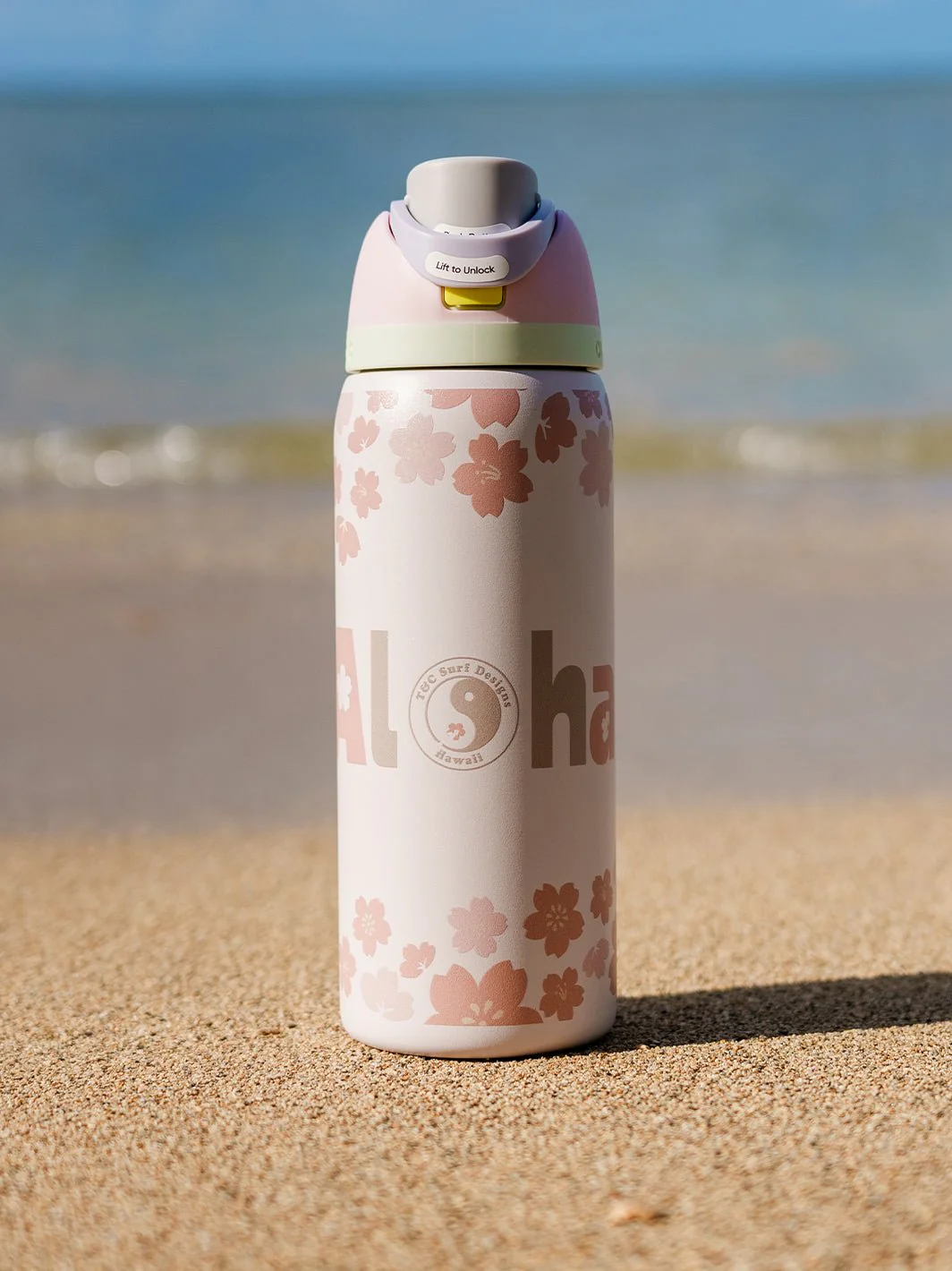 T&C Surf 32 oz Cute Sakura Owala - Image 4