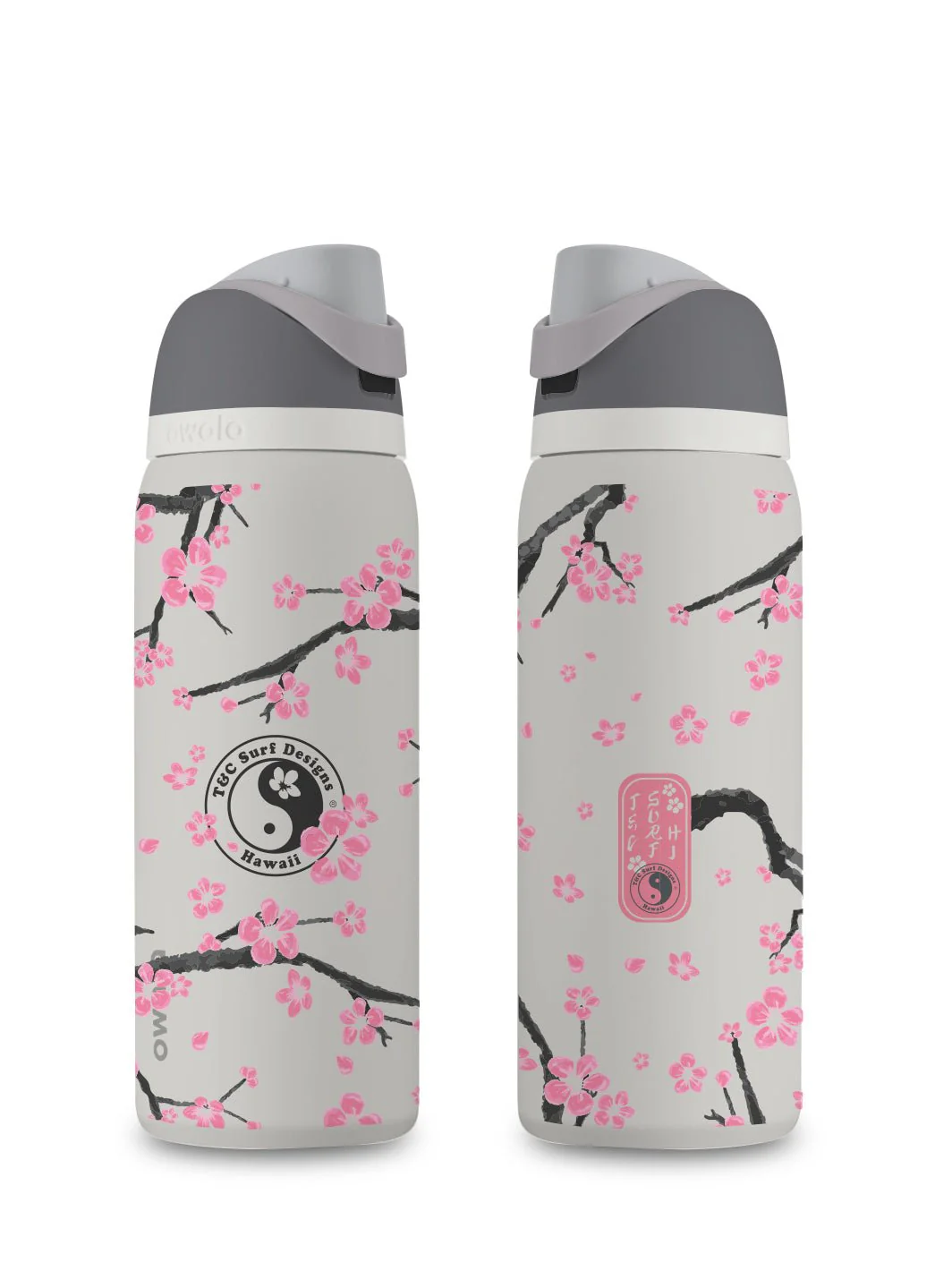 T&C Surf 32 oz Plum Blossom Owala - Image 5
