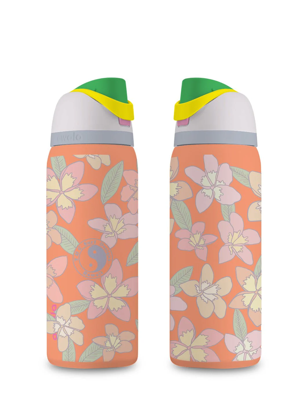 T&C Surf 32 oz Plumeria Owala - Image 3