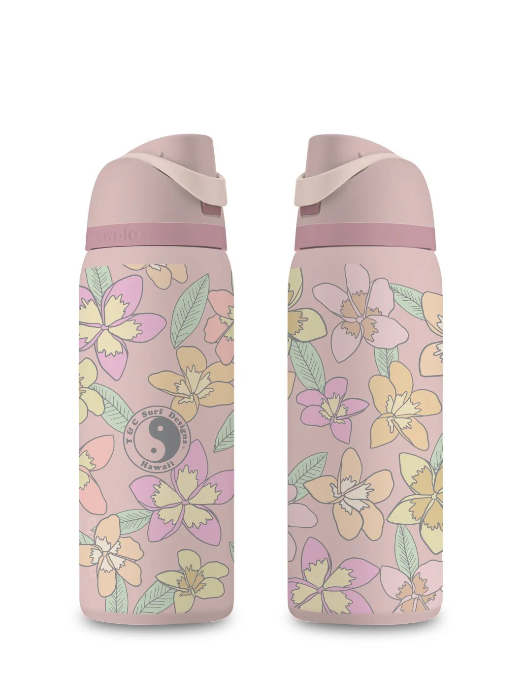 T&C Surf 32 oz Plumeria Owala - Image 5