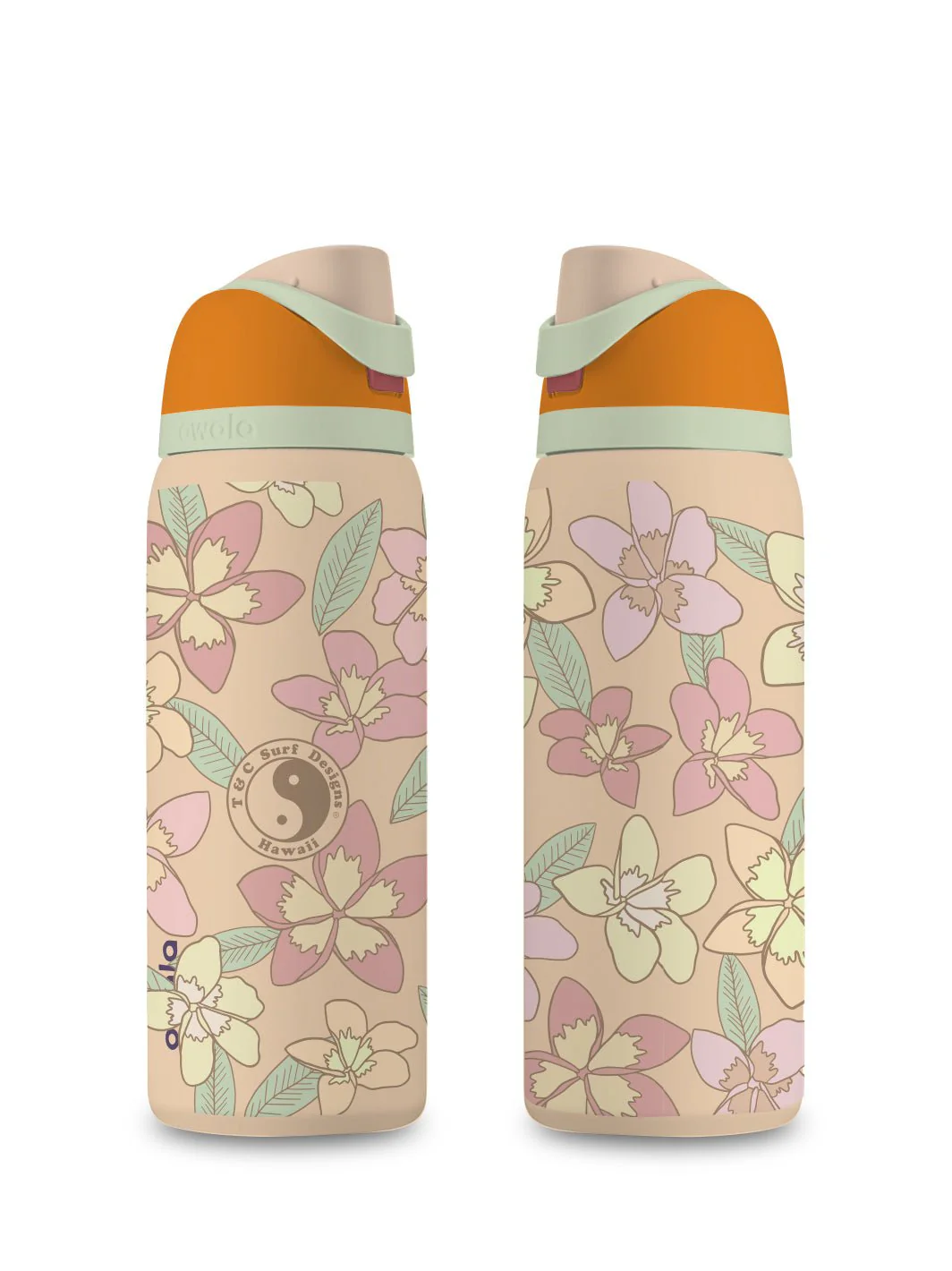T&C Surf 32 oz Plumeria Owala - Image 6