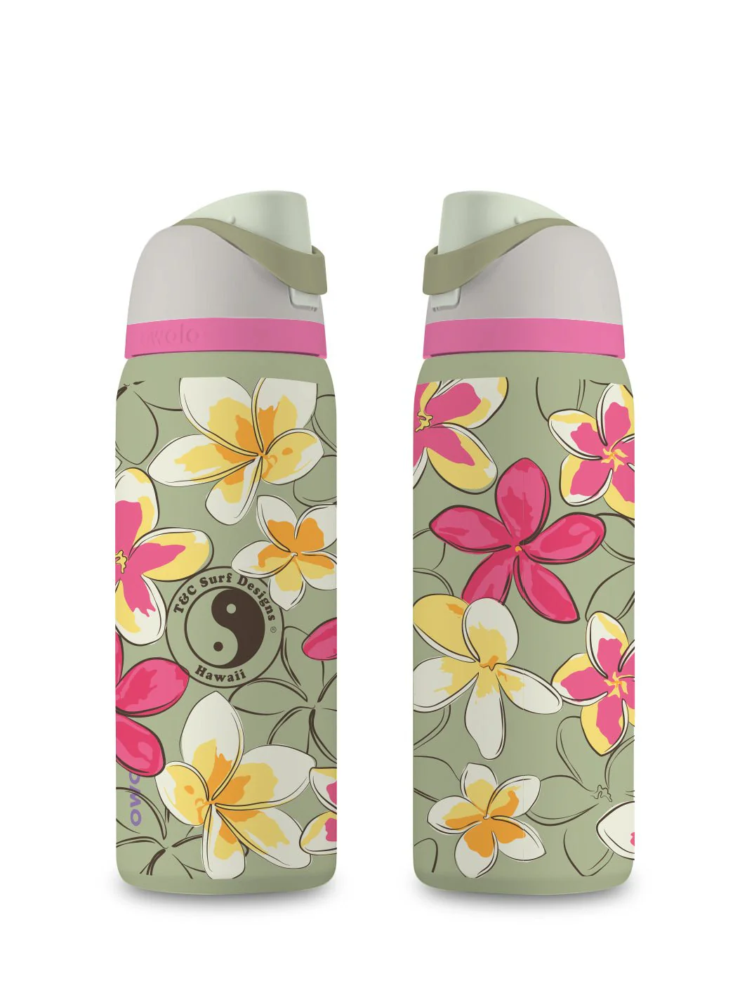 T&C Surf 32 oz Pua Melia Owala - Image 11
