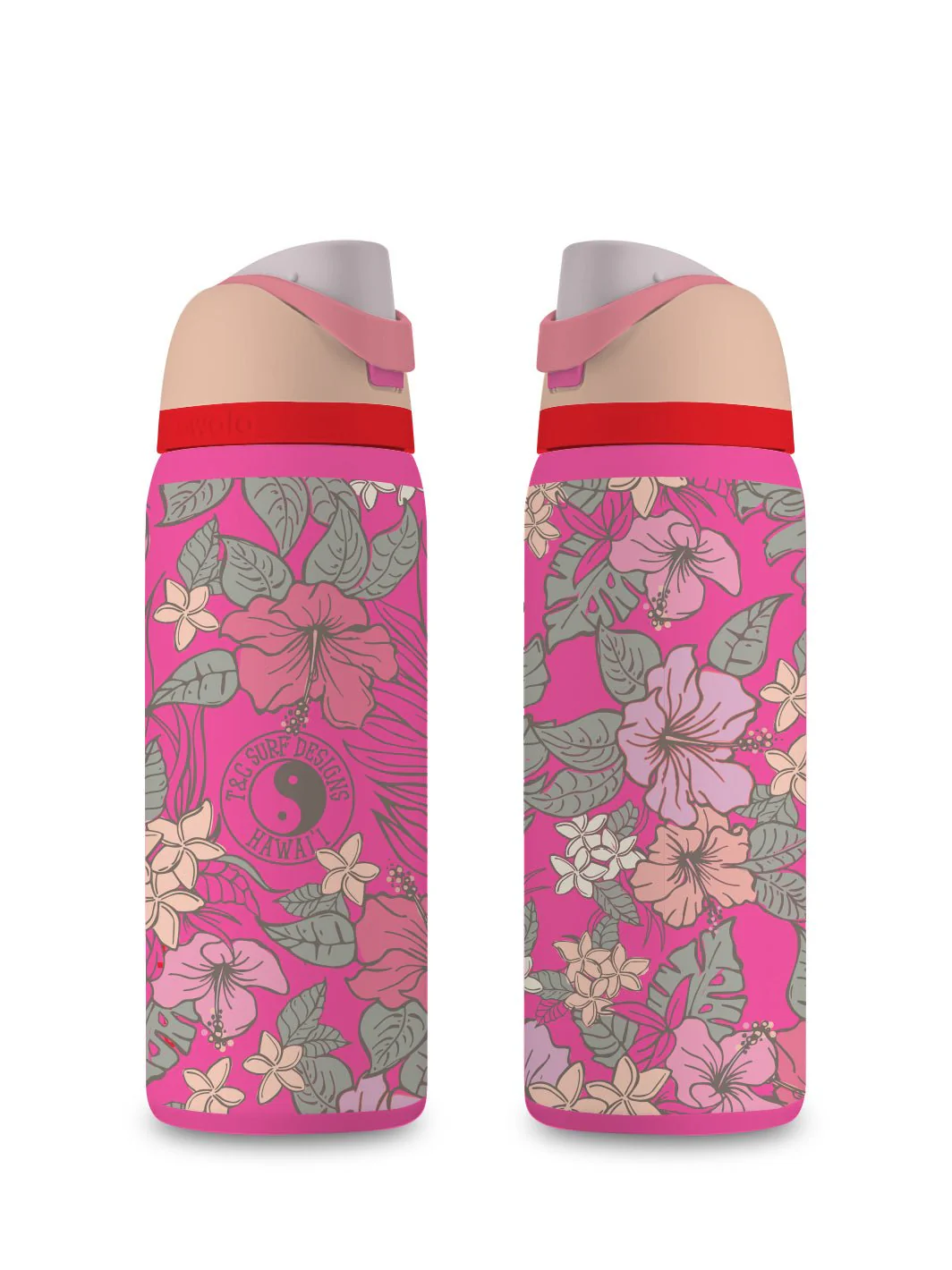 T&C Surf 32 oz Pua Ting Owala - Image 5