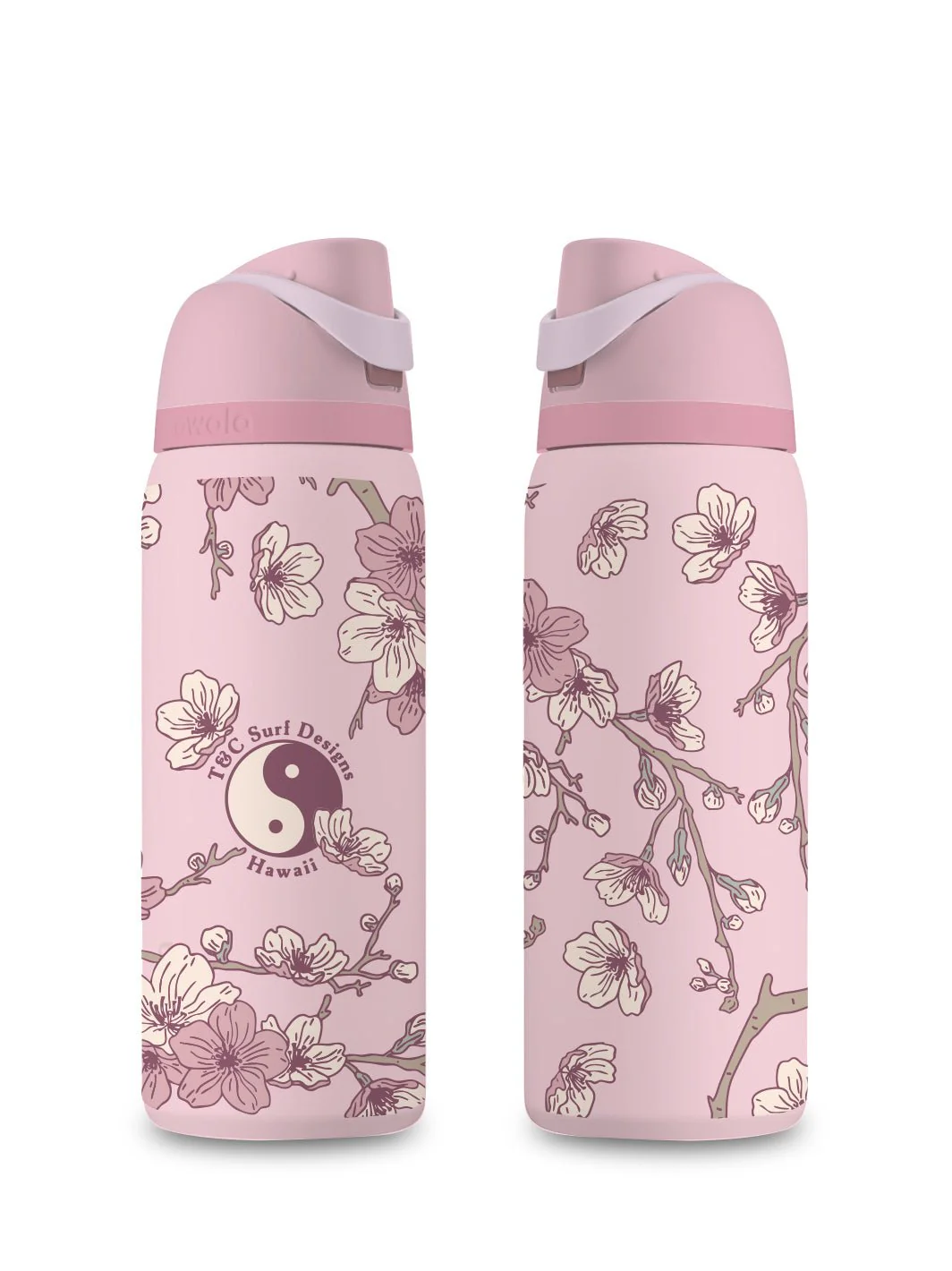 T&C Surf 32 oz Sakura Branch Owala - Image 3