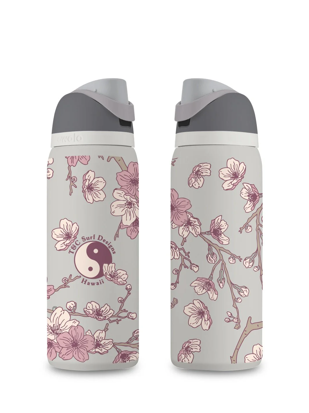 T&C Surf 32 oz Sakura Branch Owala - Image 4
