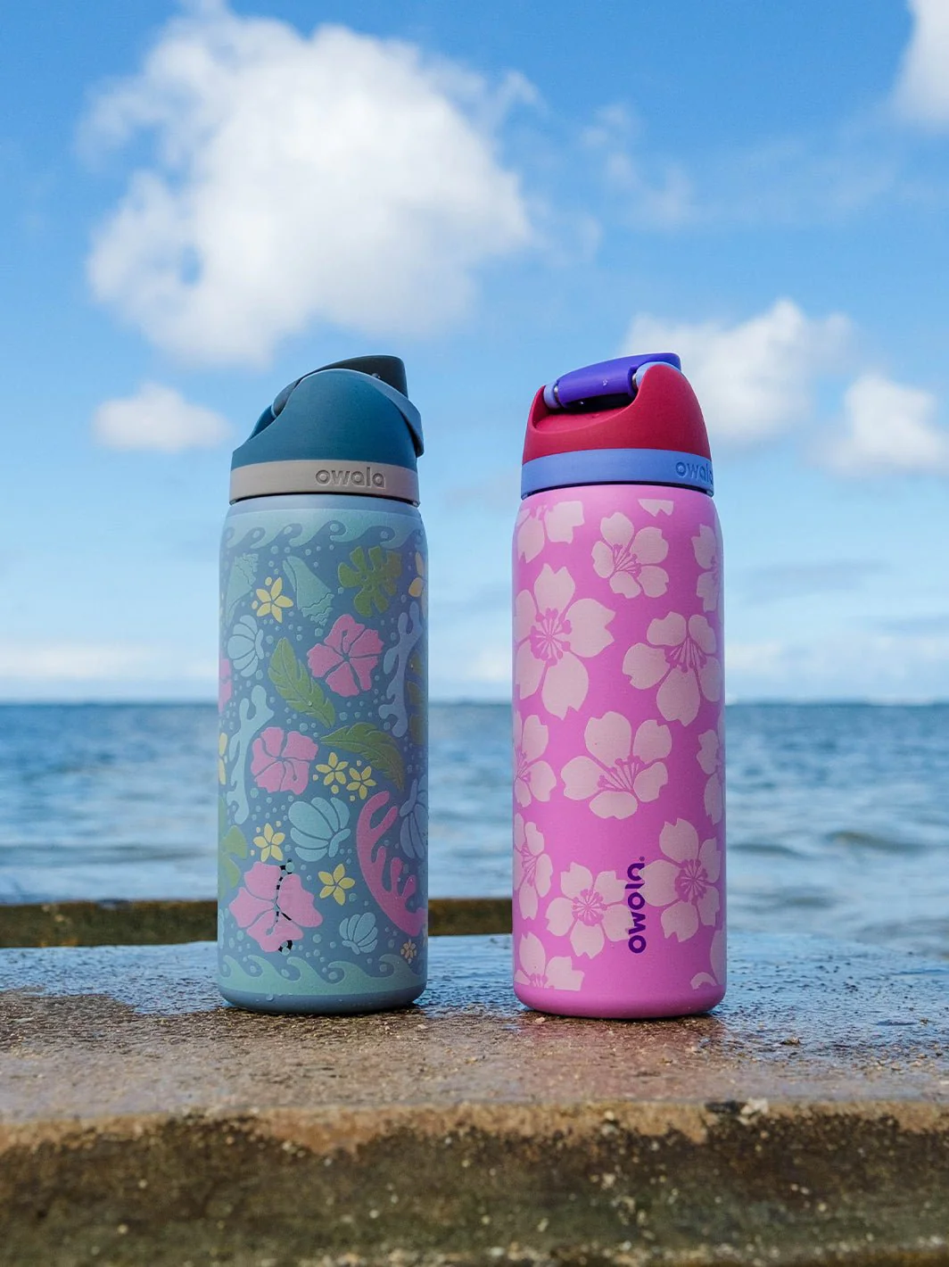 T&C Surf 32 oz Throwback Sakura Owala - Image 18