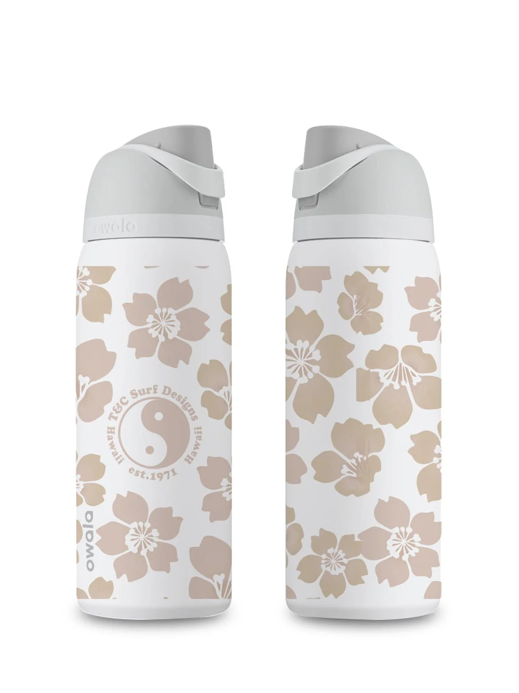 T&C Surf 32 oz Throwback Sakura Owala - Image 6
