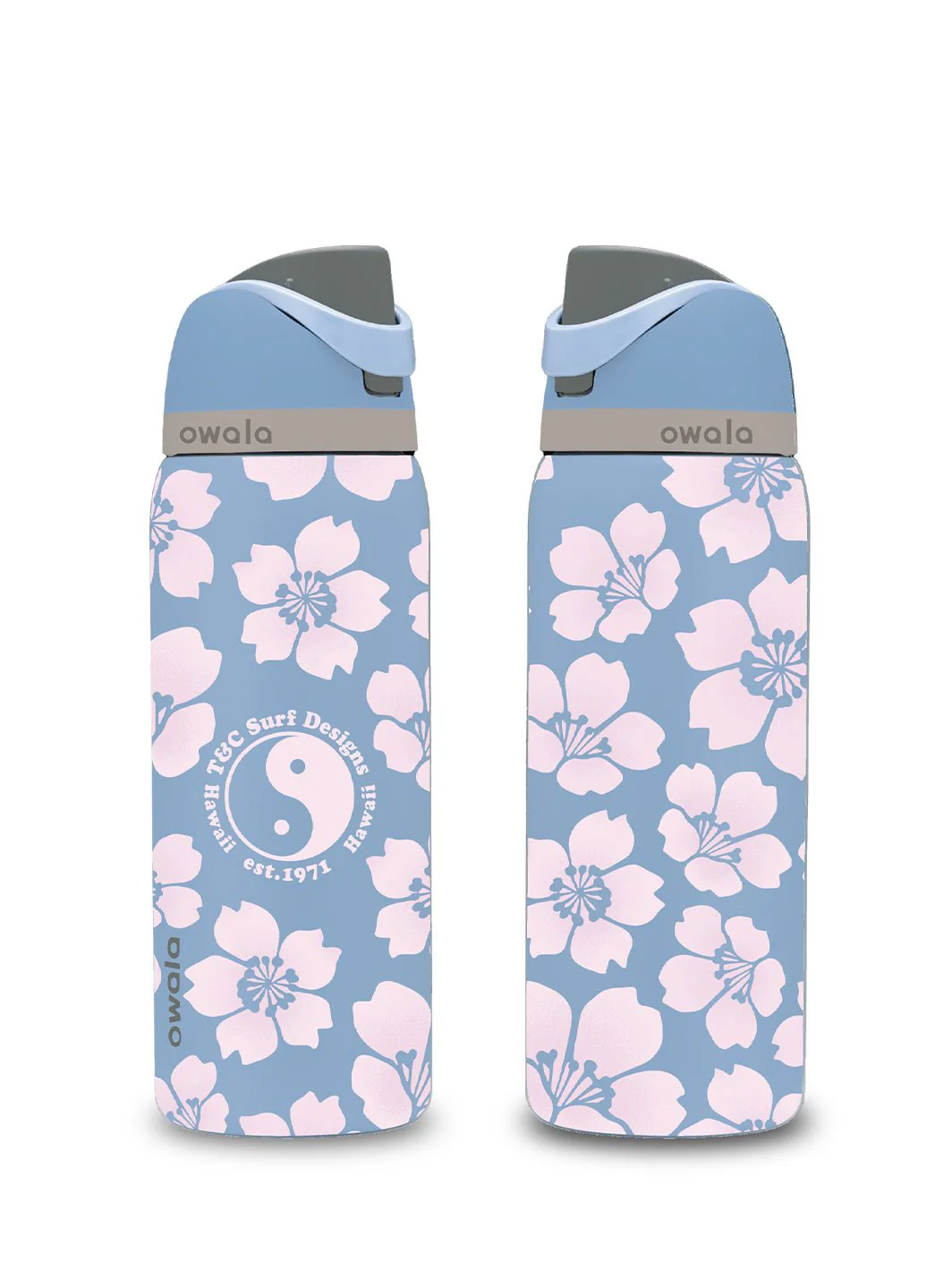 T&C Surf 32 oz Throwback Sakura Owala - Image 7