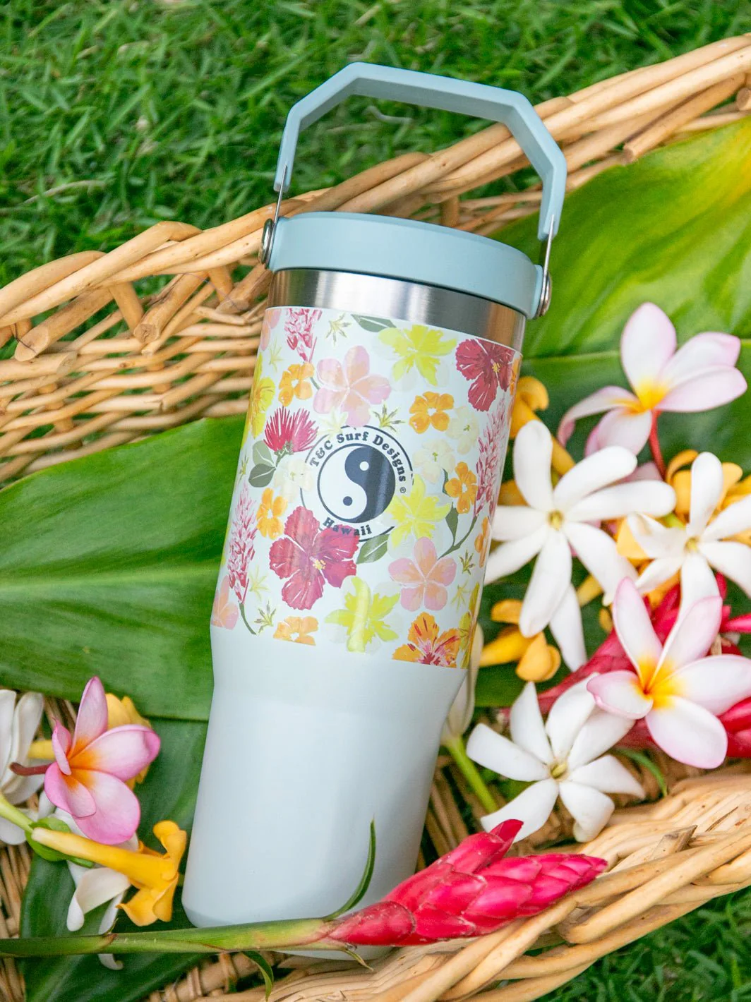 T&C Surf 30 oz All Ova Tropical Stanley The IcefIow™ Flip Straw Tumbler - Image 3