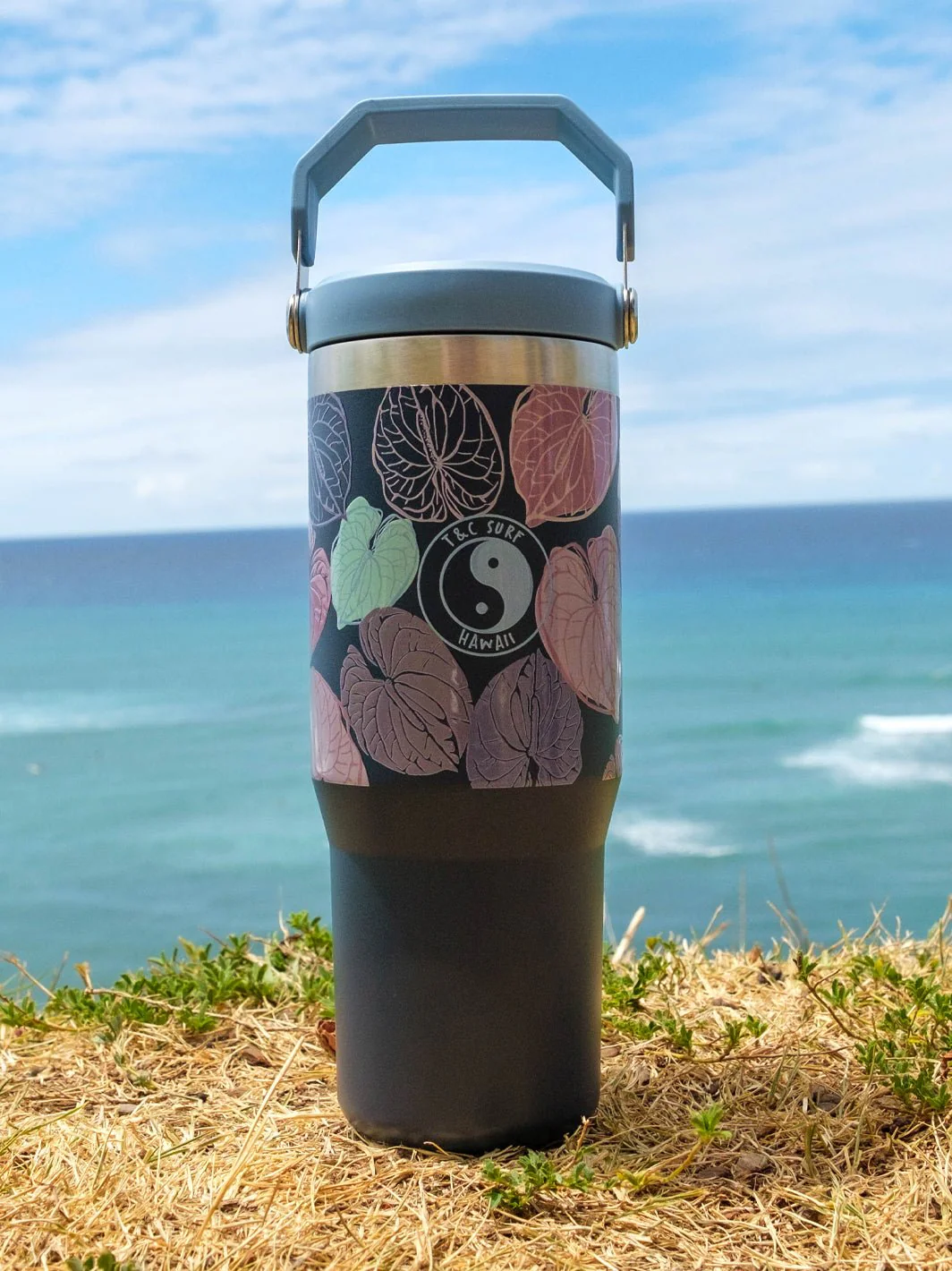 T&C Surf 30 oz Anthurium Stanley The IcefIow™ Flip Straw Tumbler - Image 3