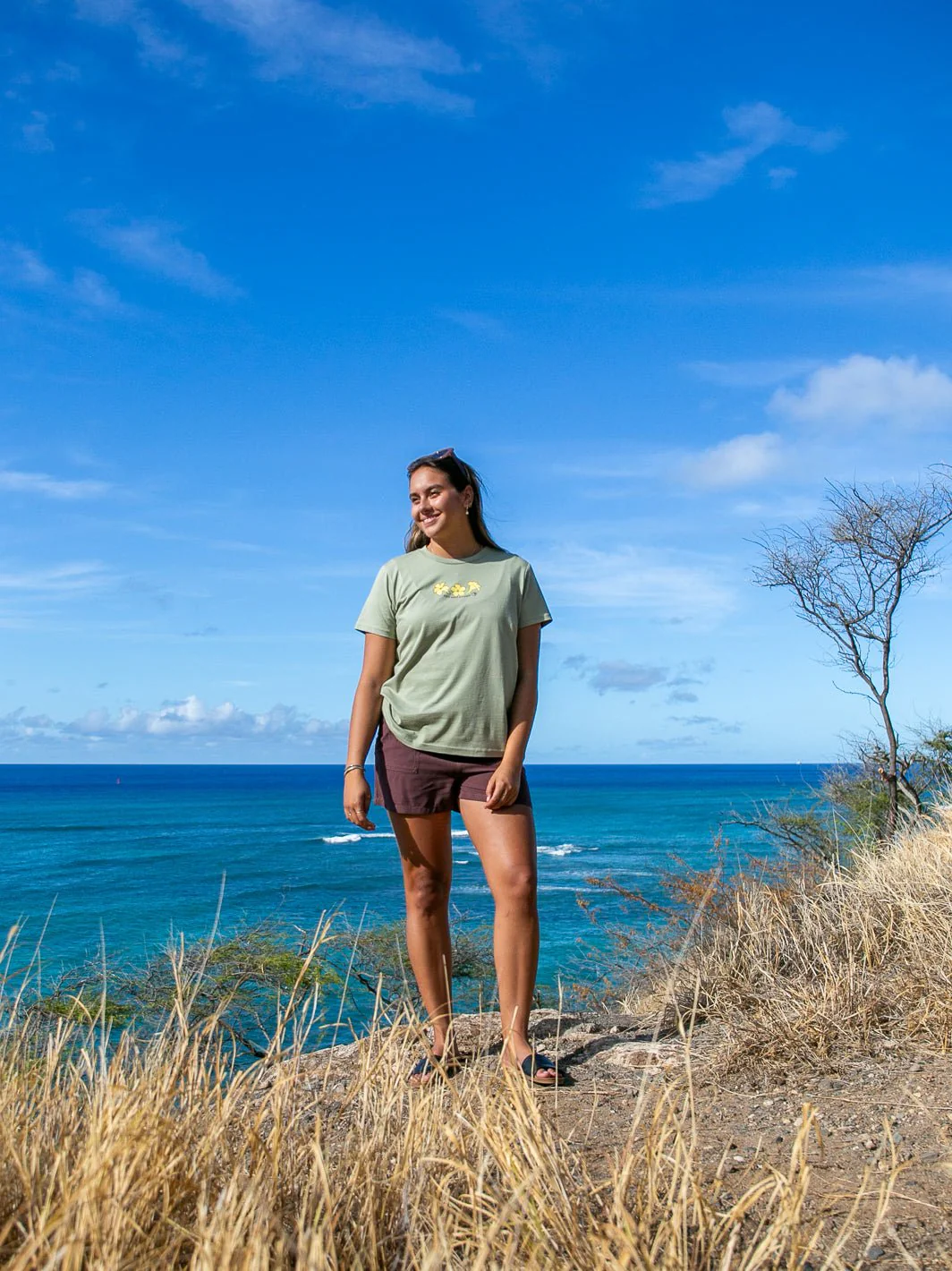 Falling Puakeni Maple Tee - Image 11