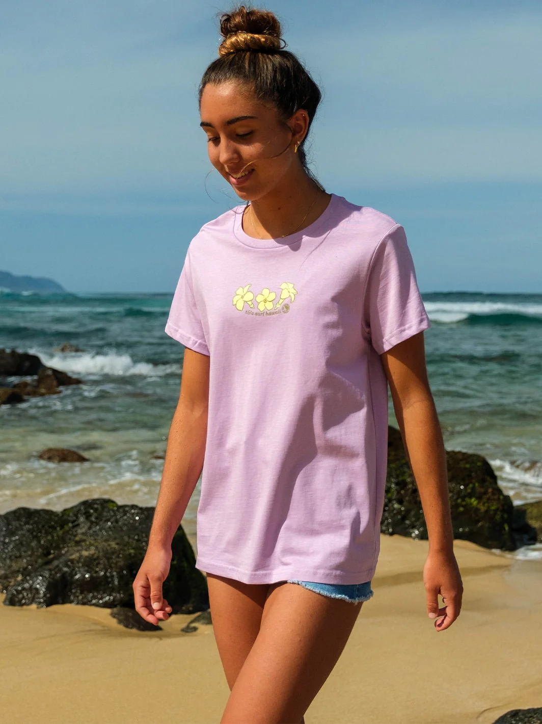 Falling Puakeni Maple Tee - Image 4