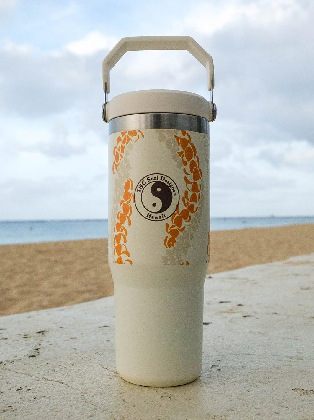T&C Surf 30 oz Lei'd Back Stanley The IcefIow™ Flip Straw Tumbler - Image 10