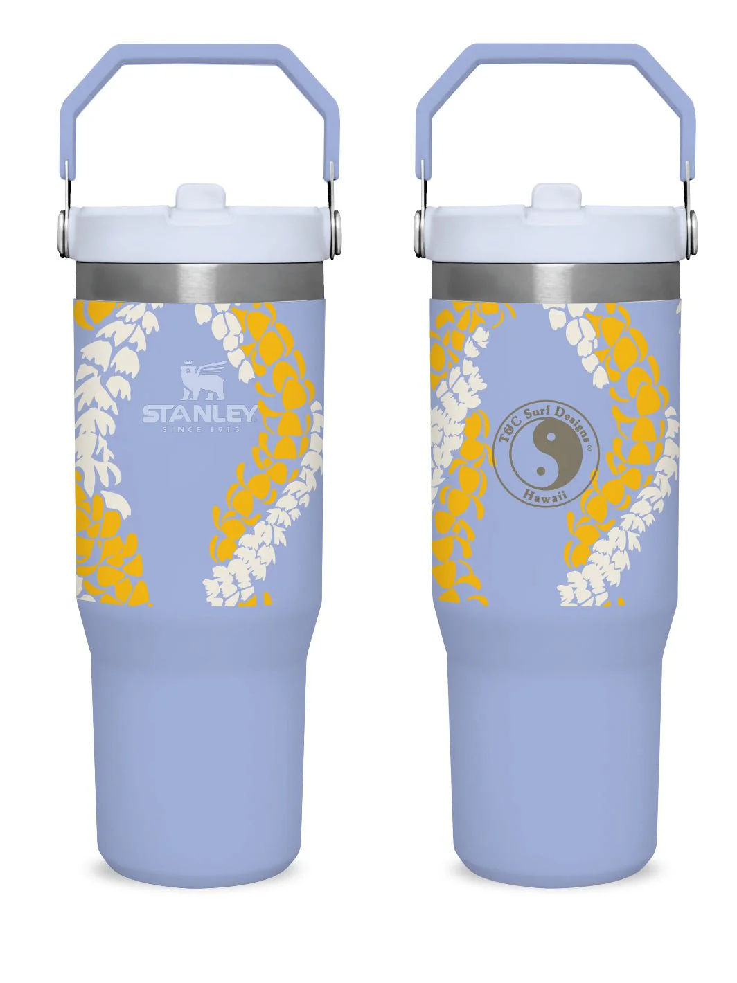 T&C Surf 30 oz Lei'd Back Stanley The IcefIow™ Flip Straw Tumbler - Image 7
