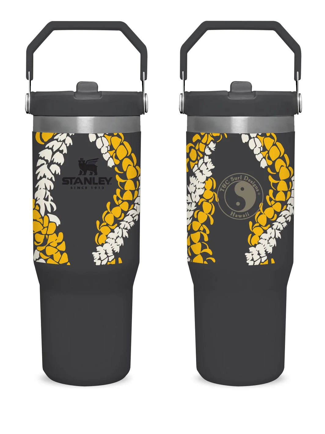 T&C Surf 30 oz Lei'd Back Stanley The IcefIow™ Flip Straw Tumbler - Image 8