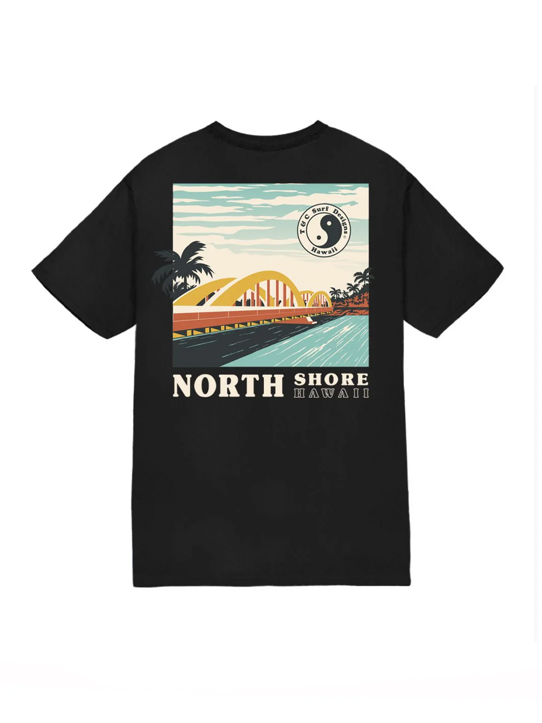 Rainbow Bridge Jersey Tee - Image 5