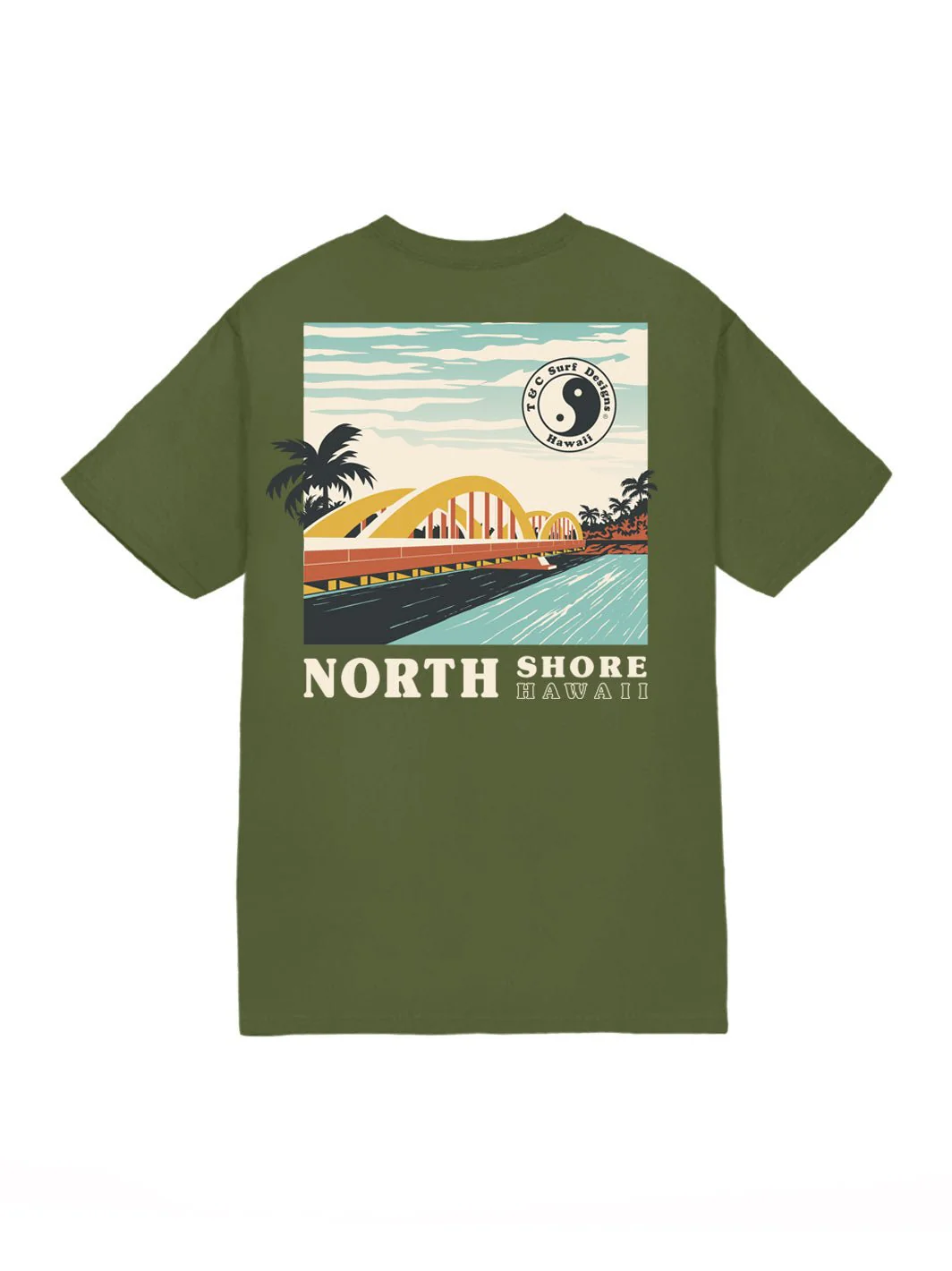 Rainbow Bridge Jersey Tee - Image 8