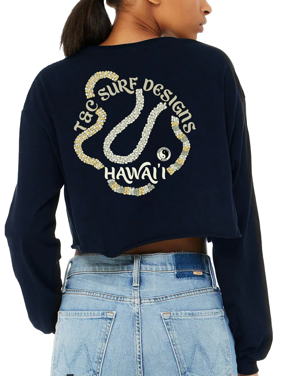Shell Lei Crop Long Sleeve - Image 5